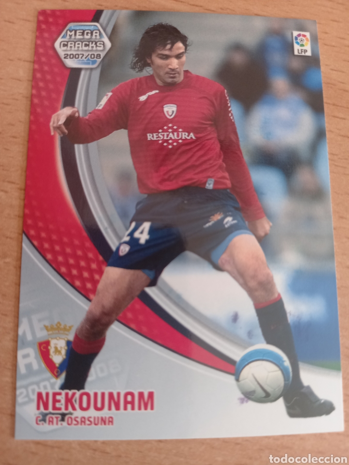 Figurine di Calcio: Panini megacracks 2007 2008 07 08 226 Nekounam Osasuna