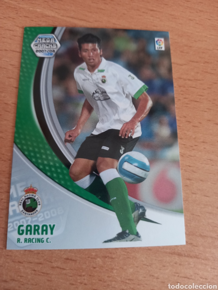 Figurine di Calcio: Panini megacracks 2007 2008 07 08 239 Garay Racing de Santander