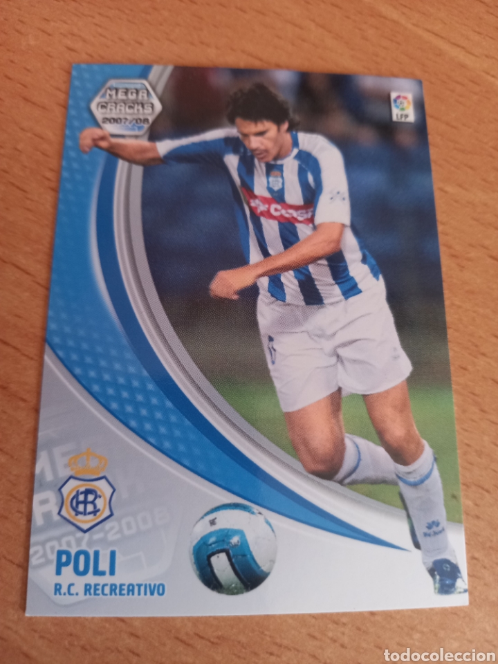 Cromos de f&uacute;tbol: Panini megacracks 2007 2008 07 08 260 Poli Recreativo de Huelva