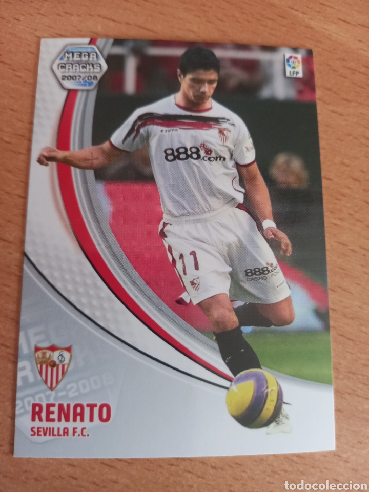Cromos de f&uacute;tbol: Panini megacracks 2007 2008 07 08 281 Renato Sevilla