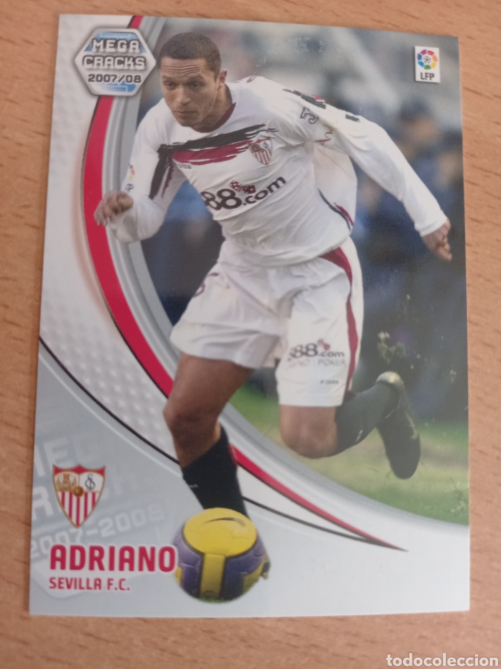Fu&szlig;ball-Sticker: Panini megacracks 2007 2008 07 08 284 Adriano Sevilla