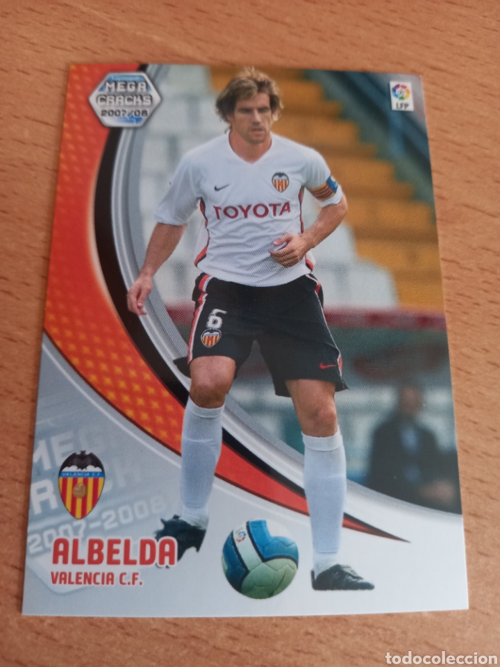 Cromos de F&uacute;tbol: Panini megacracks 2007 2008 07 08 297 Albelda Valencia