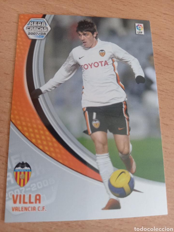 Figurine di Calcio: Panini megacracks 2007 2008 07 08 305 Villa Valencia