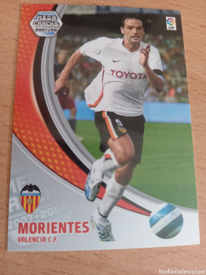 Figurine di Calcio: Panini megacracks 2007 2008 07 08 306 Morientes Valencia