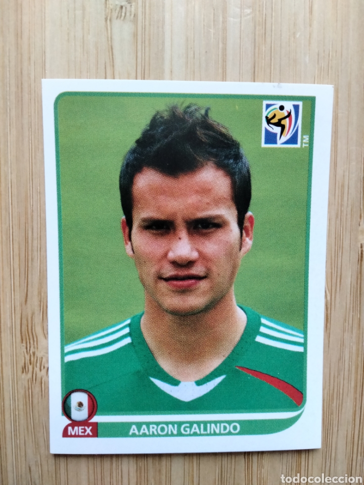 Football Stickers: AARON GALINDO MEXICO MEJICO MUNDIAL SUDAFRICA 2010 PANINI NUMERO 55 NUEVO SIN PEGAR