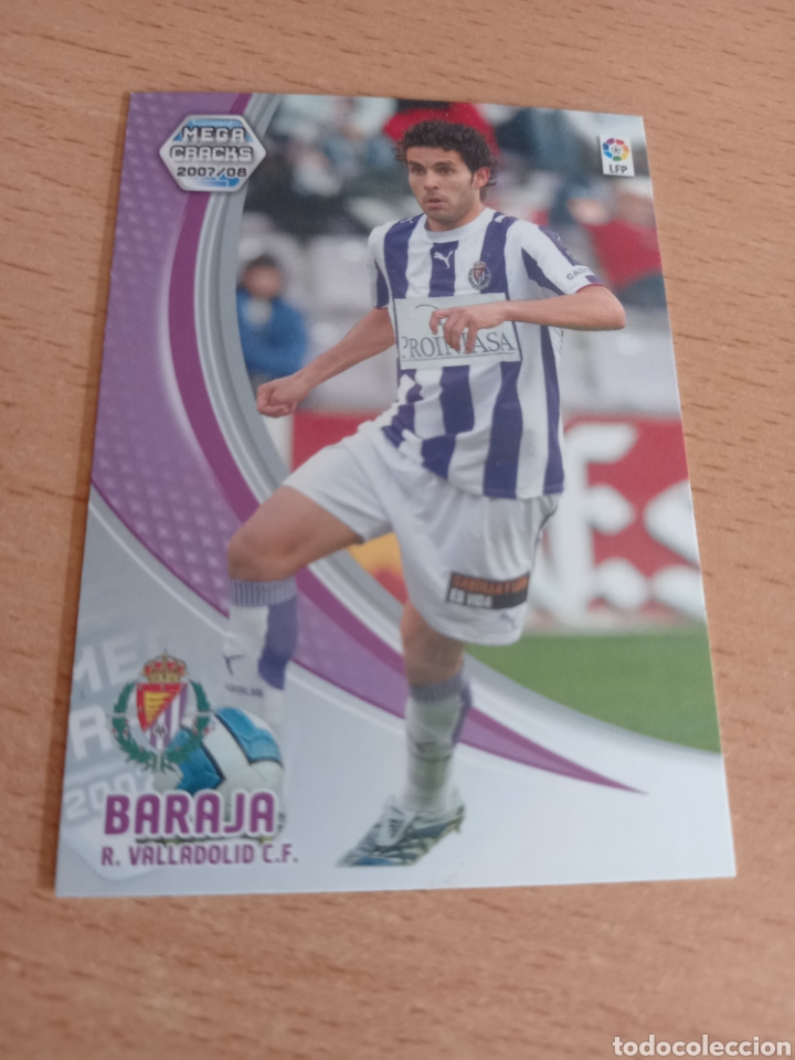 Fu&szlig;ball-Sticker: Panini megacracks 2007 2008 07 08 311 Baraja Real Valladolid
