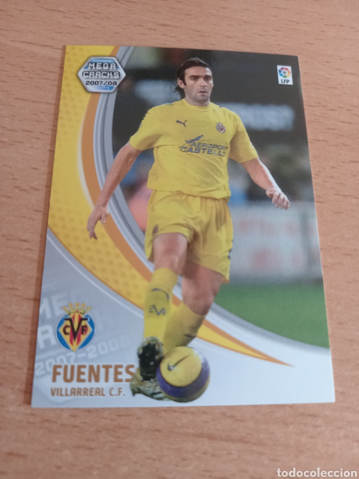Fu&szlig;ball-Sticker: Panini megacracks 2007 2008 07 08 329 Fuentes Villarreal