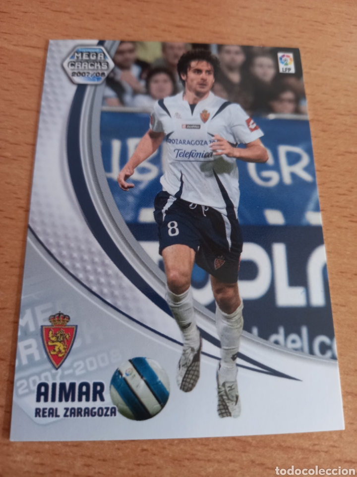 Fu&szlig;ball-Sticker: Panini megacracks 2007 2008 07 08 357 Aimar Real Zaragoza