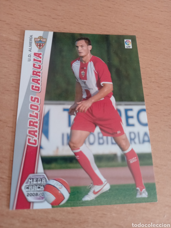 Figurine di Calcio: Panini megacracks 2008 2009 08 09 4 Carlos Garc&iacute;a Almer&iacute;a