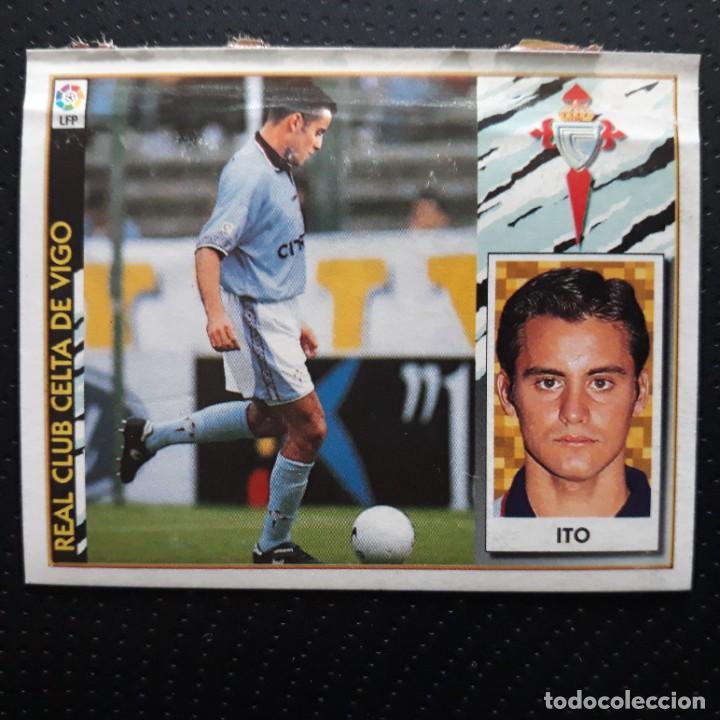 Cromos de f&uacute;tbol: LIGA ESTE 1997 1998 COLOCA ITO CELTA VENTANILLA , TRASERA COMPLETA - Foto 1