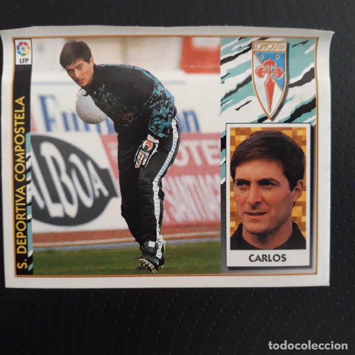 Cromos de Futebol: LIGA ESTE 1997 1998 COLOCA CARLOS COMPOSTELA VENTANILLA , TRASERA COMPLETA