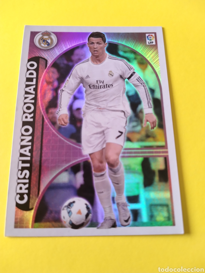 Cromos de f&uacute;tbol: Cristiano Ronaldo Este 2014-15 - Foto 1