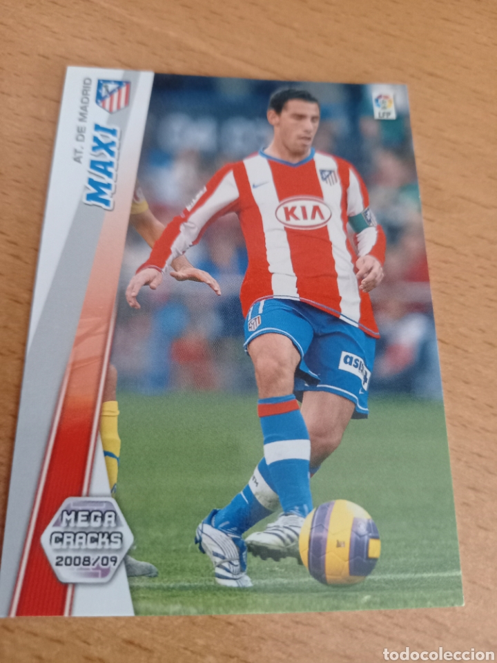 Cromos de Futebol: Panini megacracks 2008 2009 08 09 48 Maxi Atl&eacute;tico Madrid
