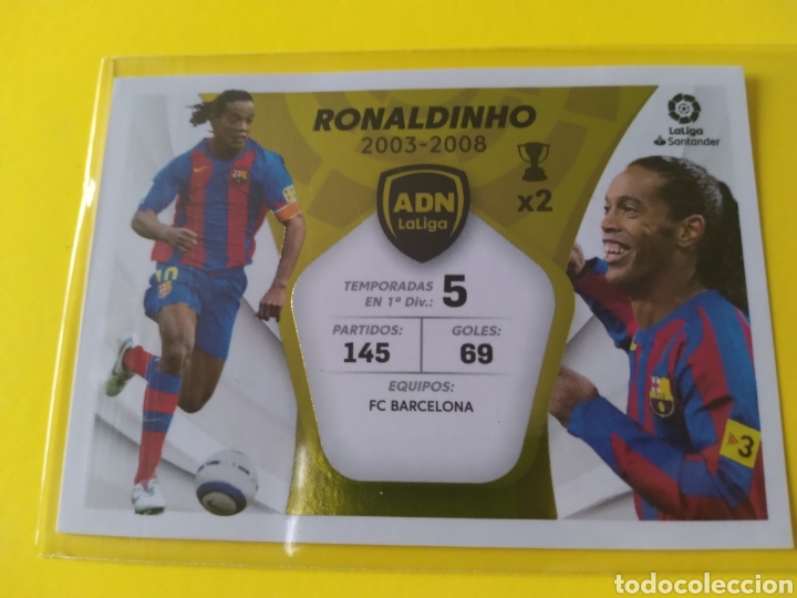 Cromos de f&uacute;tbol: Ronaldinho Este 21-22 - Foto 1