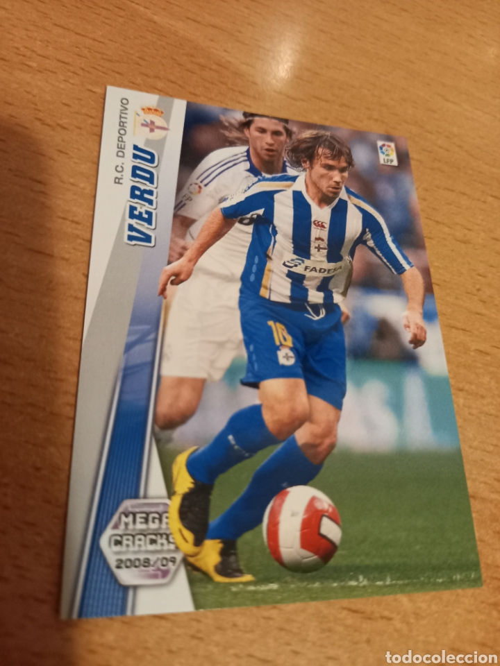 Cromos de Futebol: Panini megacracks 2008 2009 08 09 103 Verd&uacute; Deportivo de la Coru&ntilde;a