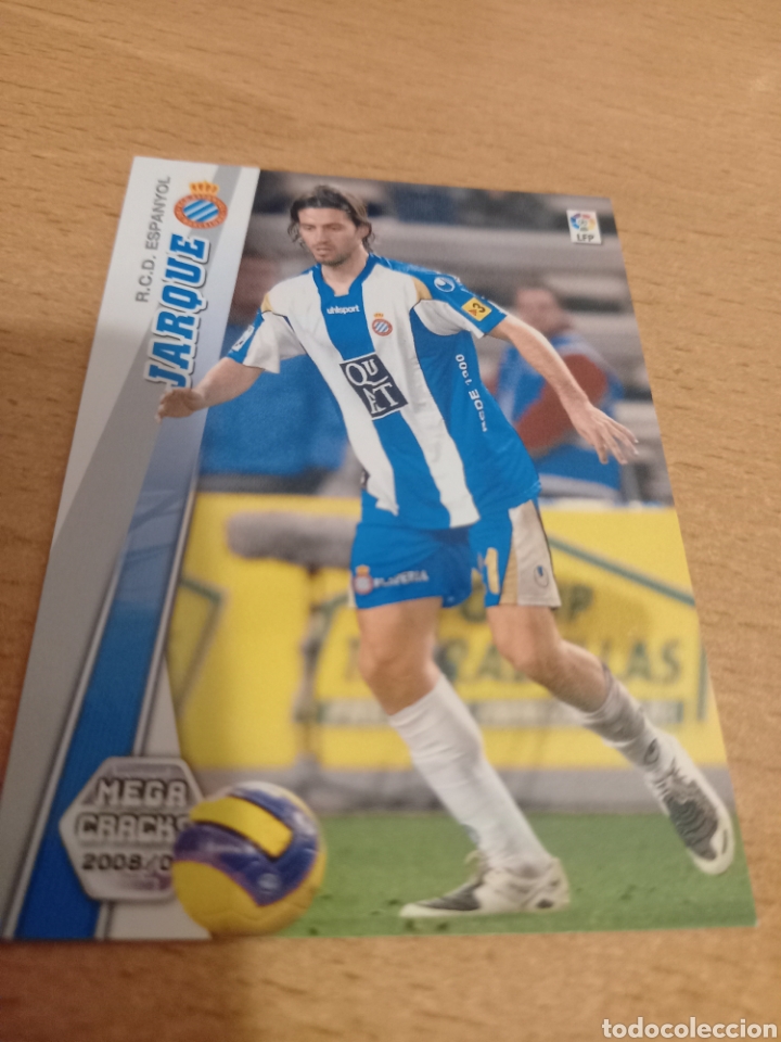 Cromos de F&uacute;tbol: Panini megacracks 2008 2009 08 09 113 Jarque Espanyol