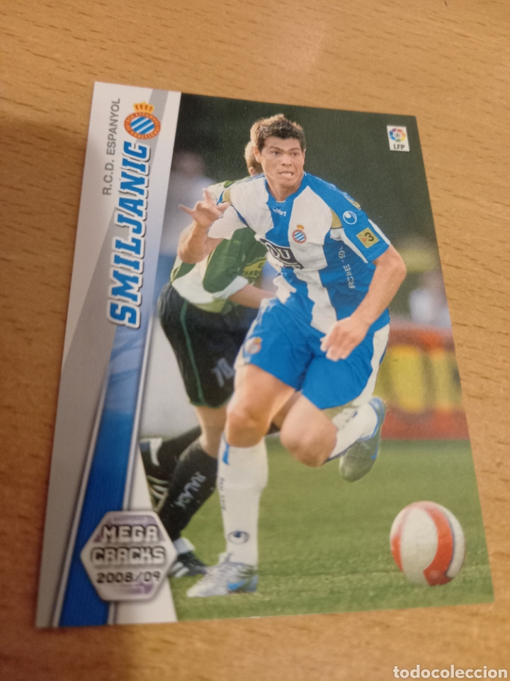 Figurine di Calcio: Panini megacracks 2008 2009 08 09 119 Smiljanic Espanyol