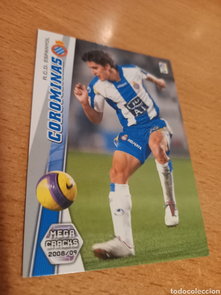 Figurine di Calcio: Panini megacracks 2008 2009 08 09 123 Corominas Espanyol