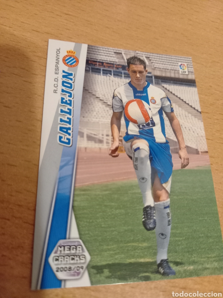 Fu&szlig;ball-Sticker: Panini megacracks 2008 2009 08 09 126 Callej&oacute;n Espanyol