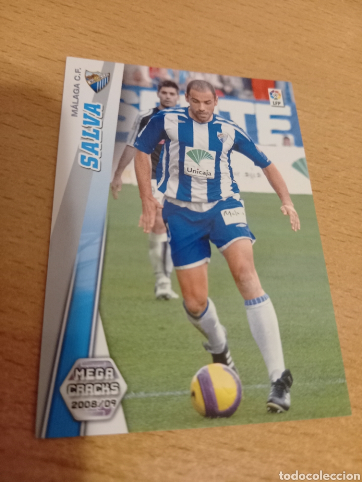 Fu&szlig;ball-Sticker: Panini megacracks 2008 2009 08 09 180 Salva M&aacute;laga