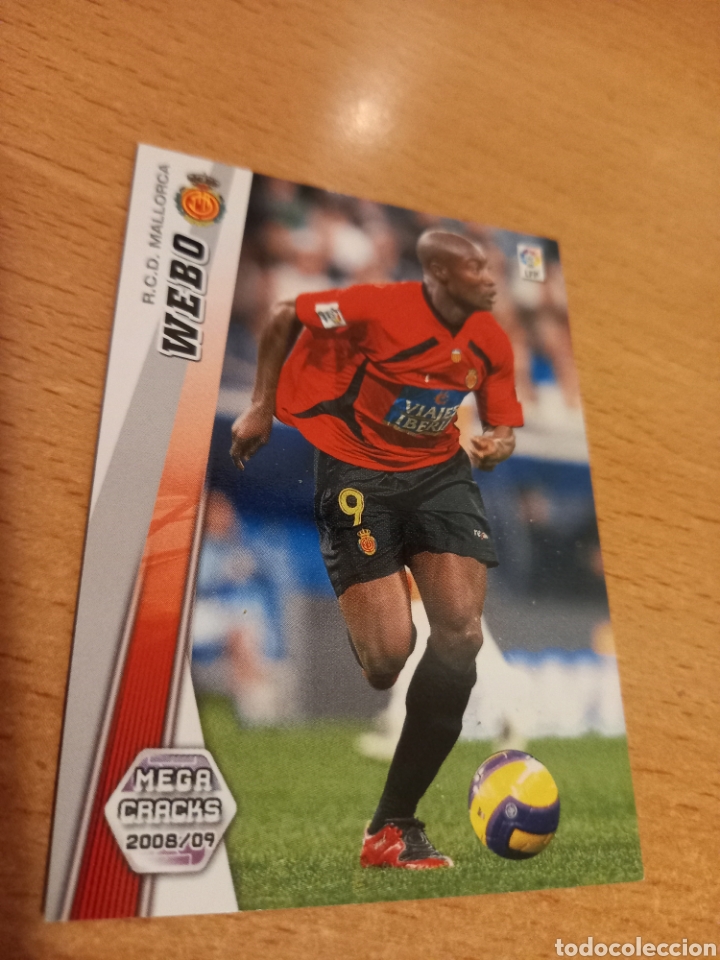 Football Stickers: Panini megacracks 2008 2009 08 09 197 Webo Mallorca