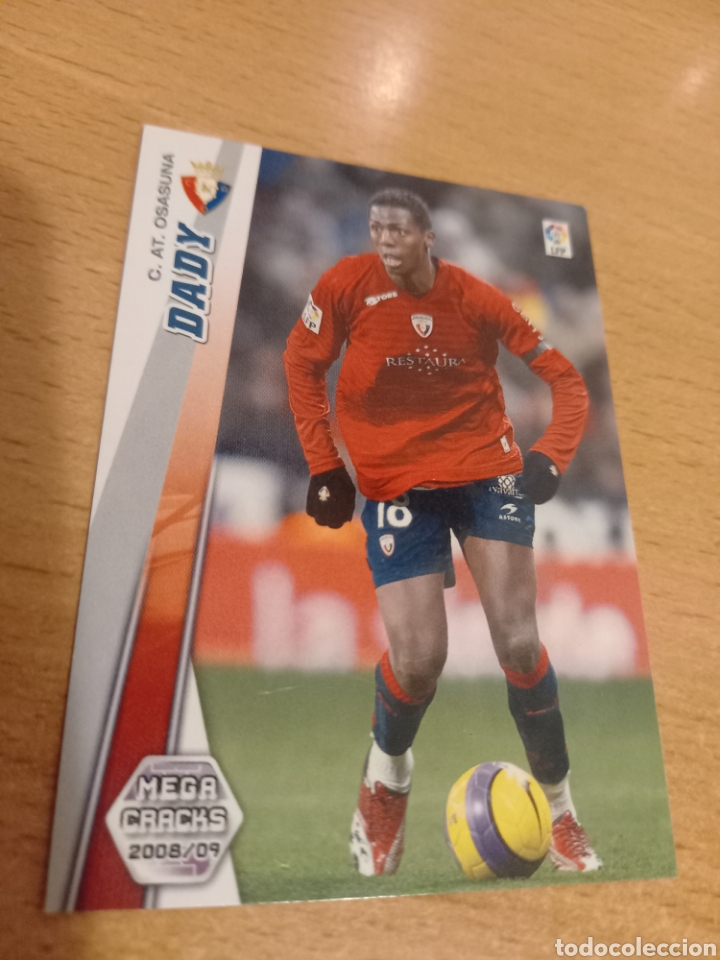 Football Stickers: Panini megacracks 2008 2009 08 09 231 Dady Osasuna