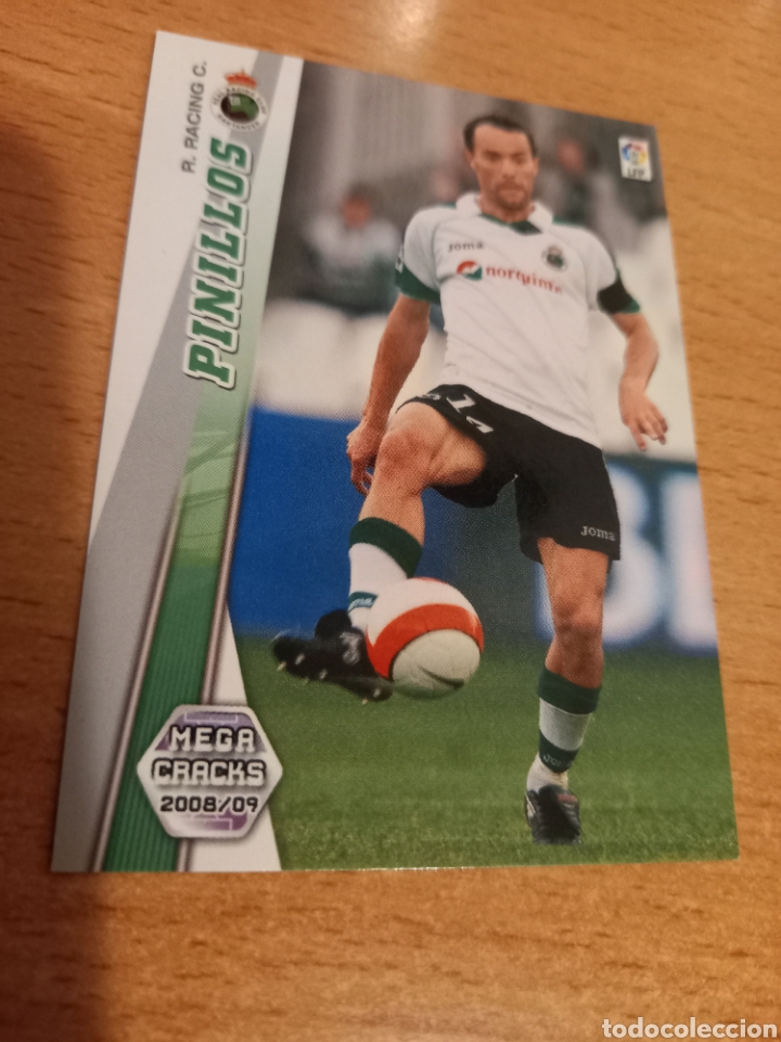 Fu&szlig;ball-Sticker: Panini megacracks 2008 2009 08 09 237 Pinillos Racing de Santander