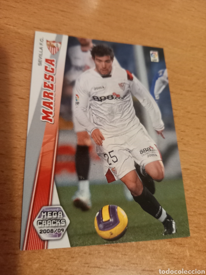 Cromos de F&uacute;tbol: Panini megacracks 2008 2009 08 09 282 Maresca Sevilla