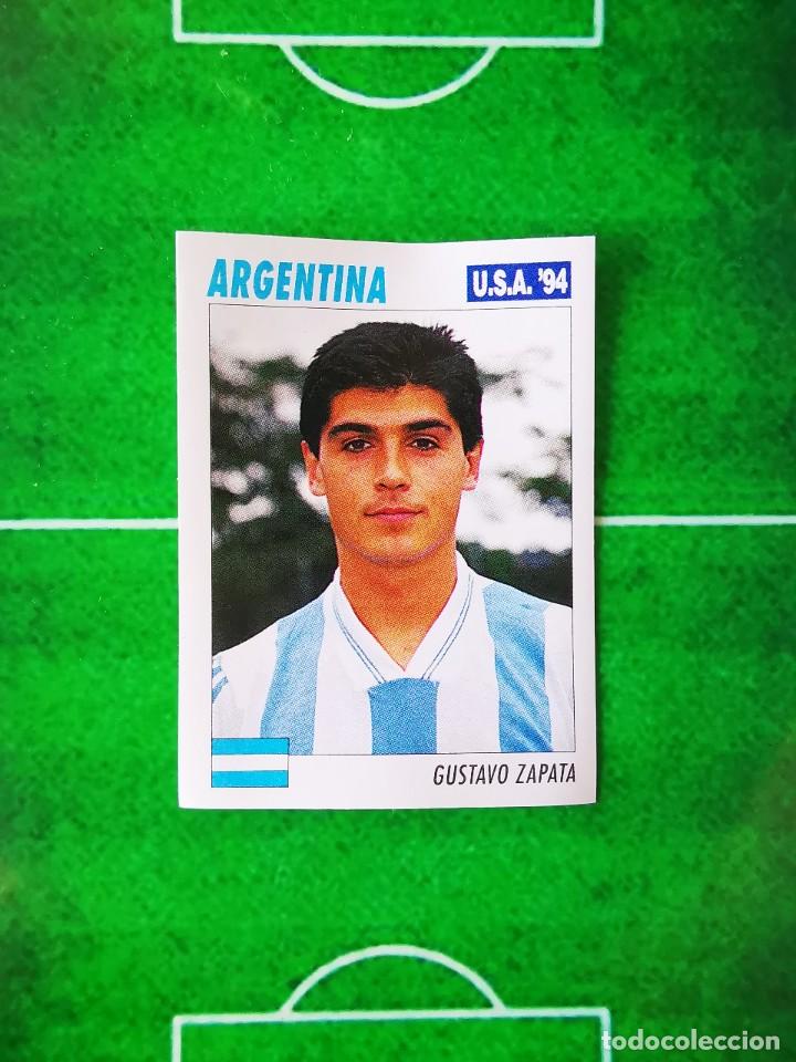 Fu&szlig;ball-Sticker: CROMO SIN PEGAR FUTBOL 94 SERVICE LINE SL ITALY MUNDIAL USA 1994 ARGENTINA 199 GUSTAVO ZAPATA