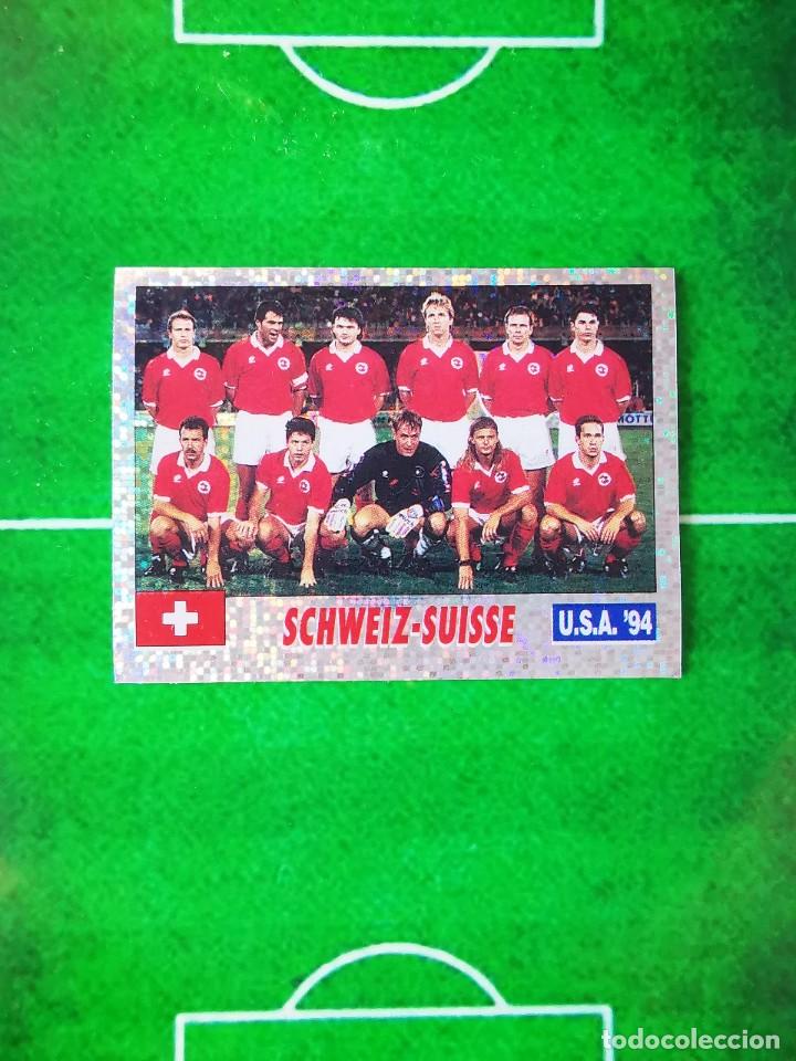 Fu&szlig;ball-Sticker: CROMO SIN PEGAR FUTBOL 94 SERVICE LINE SL ITALY MUNDIAL USA 1994 SUIZA 20 ALINEACION BRILLANTE