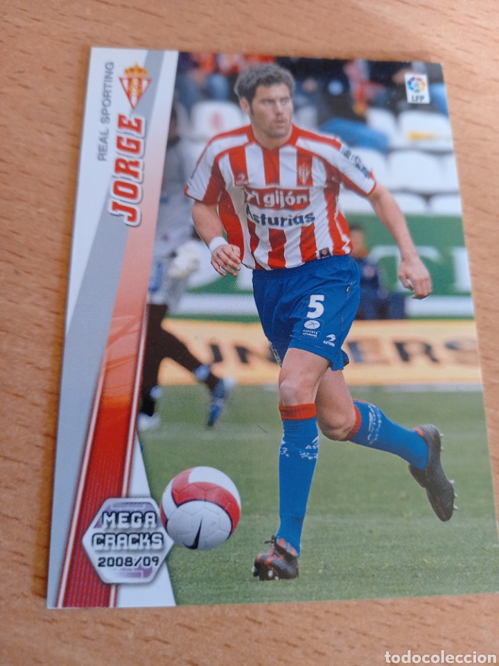 Cromos de Futebol: Panini megacracks 2008 2009 08 09 292 Jorge Sporting de Gij&oacute;n