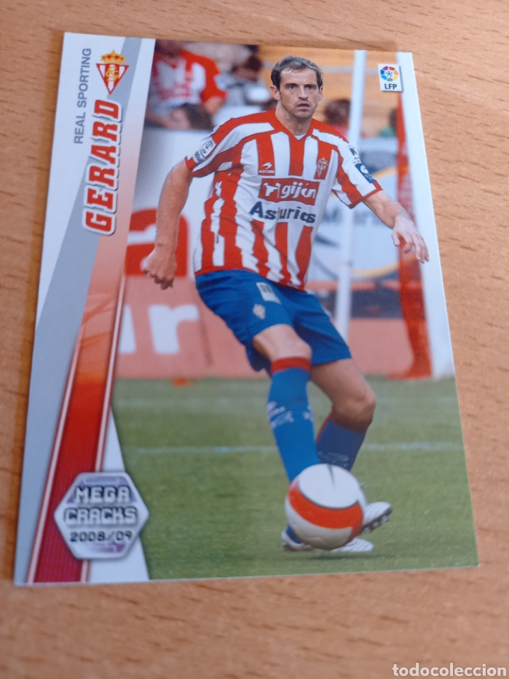 Cromos de F&uacute;tbol: Panini megacracks 2008 2009 08 09 293 Gerard Sporting de Gij&oacute;n