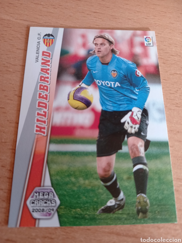 Figurine di Calcio: Panini megacracks 2008 2009 08 09 308 Hildebrand Valencia