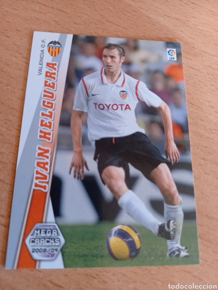 Fu&szlig;ball-Sticker: Panini megacracks 2008 2009 08 09 311 Iv&aacute;n Helguera Valencia