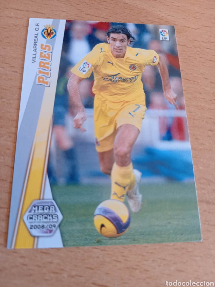 Fu&szlig;ball-Sticker: Panini megacracks 2008 2009 08 09 354 Pires Villarreal