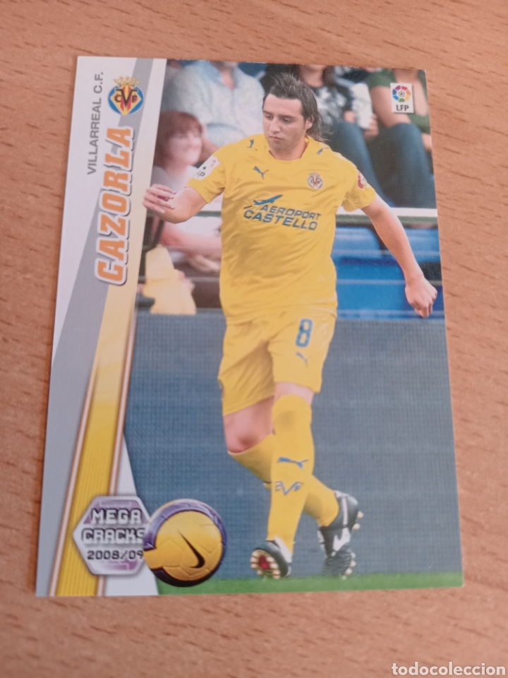 Cromos de F&uacute;tbol: Panini megacracks 2008 2009 08 09 355 Cazorla Villarreal