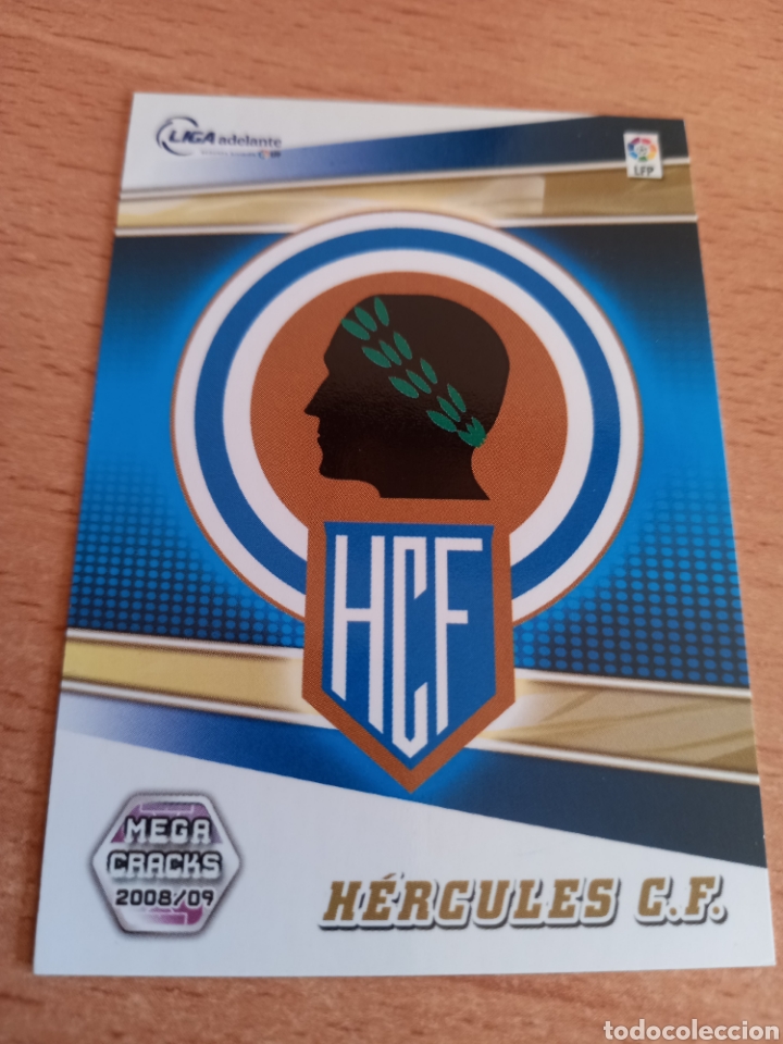 Fu&szlig;ball-Sticker: Panini megacracks 2008 2009 08 09 411 escudo H&eacute;rcules