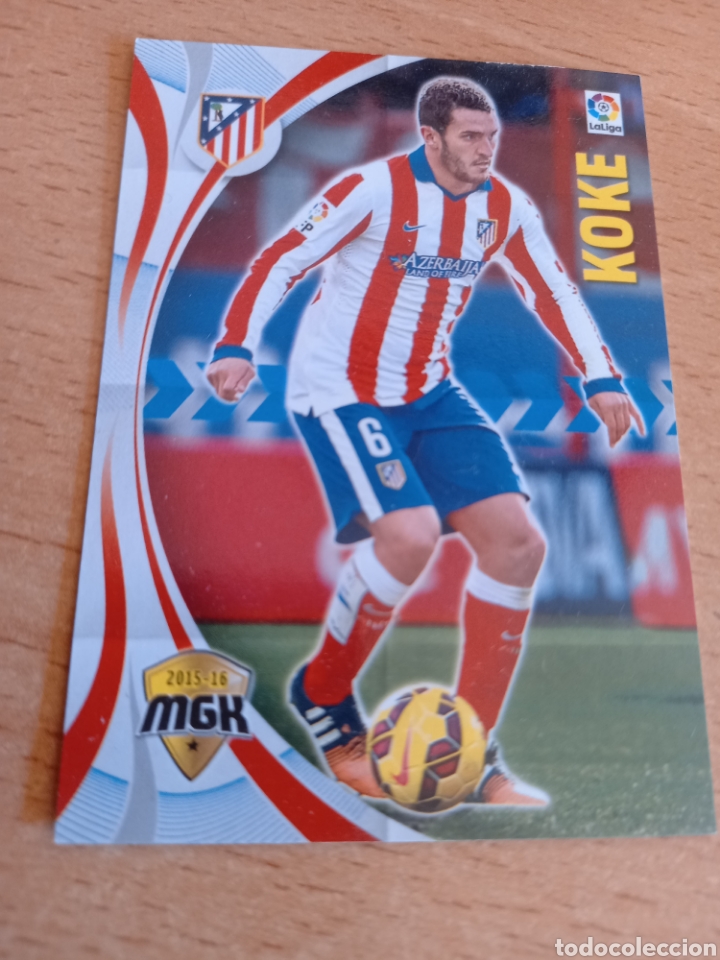 Cromos de Futebol: Panini megacracks 2015 2016 15 16 42 Koke Atl&eacute;tico de Madrid