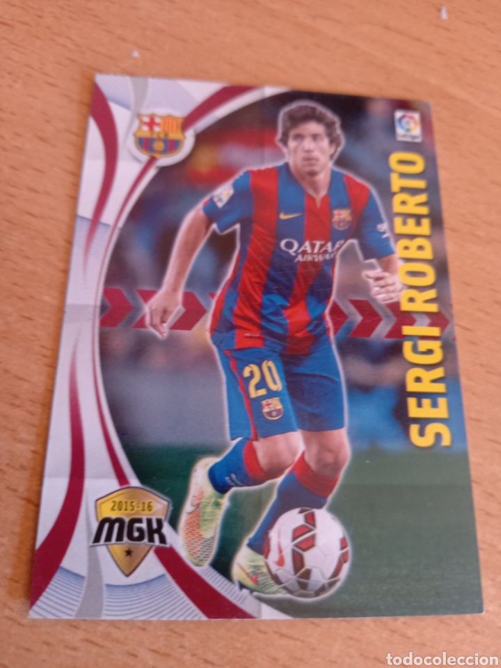 Fu&szlig;ball-Sticker: Panini megacracks 2015 2016 15 16 69 Sergi Roberto Barcelona