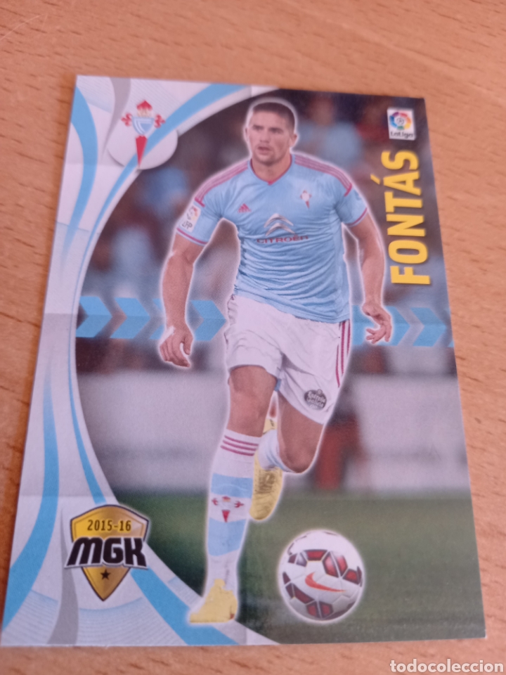 Cromos de Futebol: Panini megacracks 2015 2016 15 16 115 Fontas Celta de Vigo