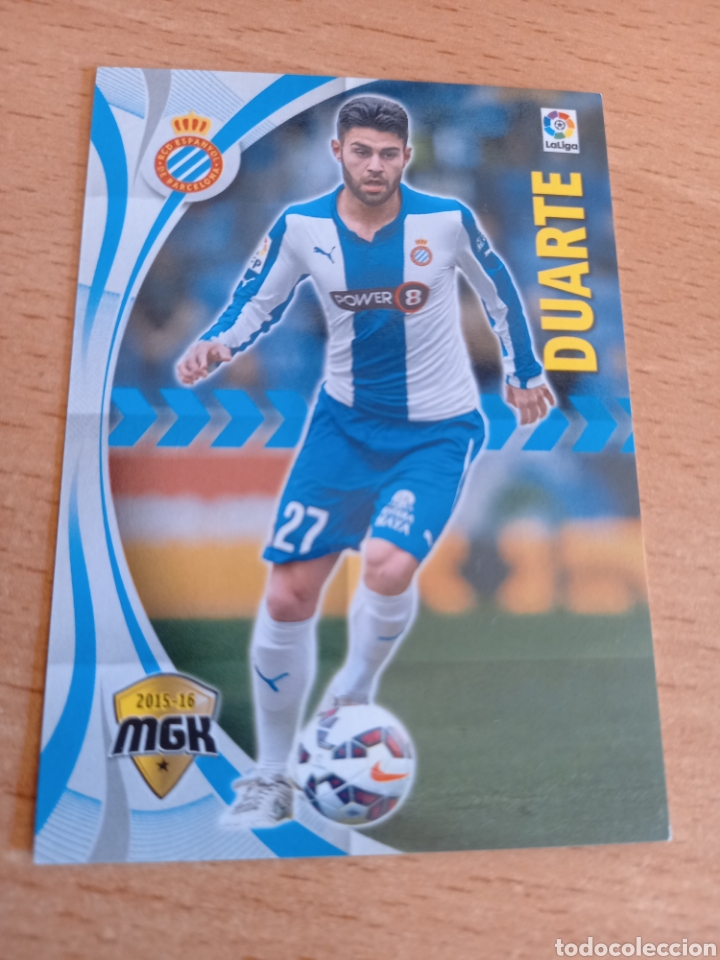 Cromos de f&uacute;tbol: Panini megacracks 2015 2016 15 16 198 Duarte Espanyol