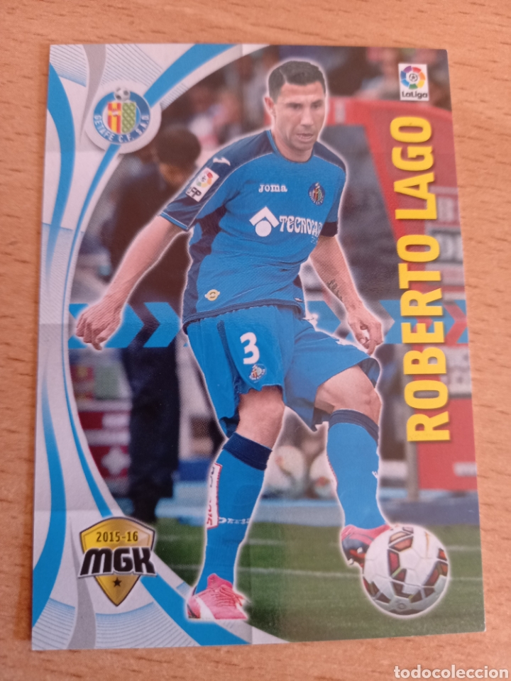 Figurine di Calcio: Panini megacracks 2015 2016 15 16 226 Roberto Lago Getafe