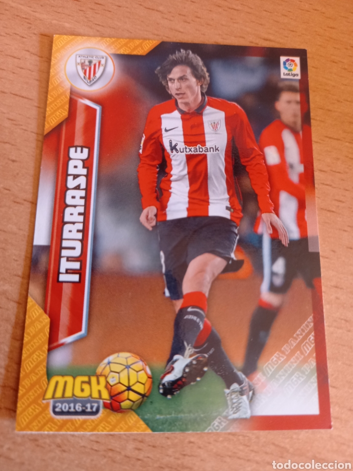 Fu&szlig;ball-Sticker: Panini megacracks 2016 2017 16 17 41 Iturraspe Athletic de Bilbao