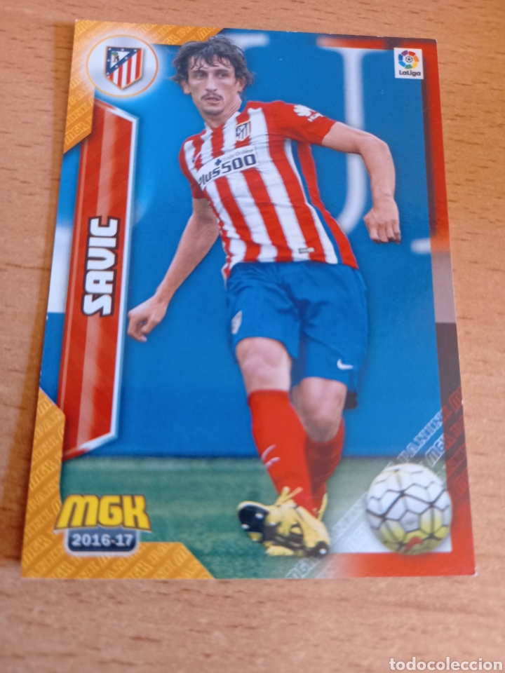 Fu&szlig;ball-Sticker: Panini megacracks 2016 2017 16 17 62 Savic Atl&eacute;tico de Madrid
