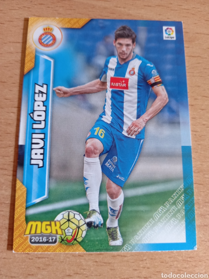 Figurine di Calcio: Panini megacracks 2016 2017 16 17 221 Javi L&oacute;pez Espanyol