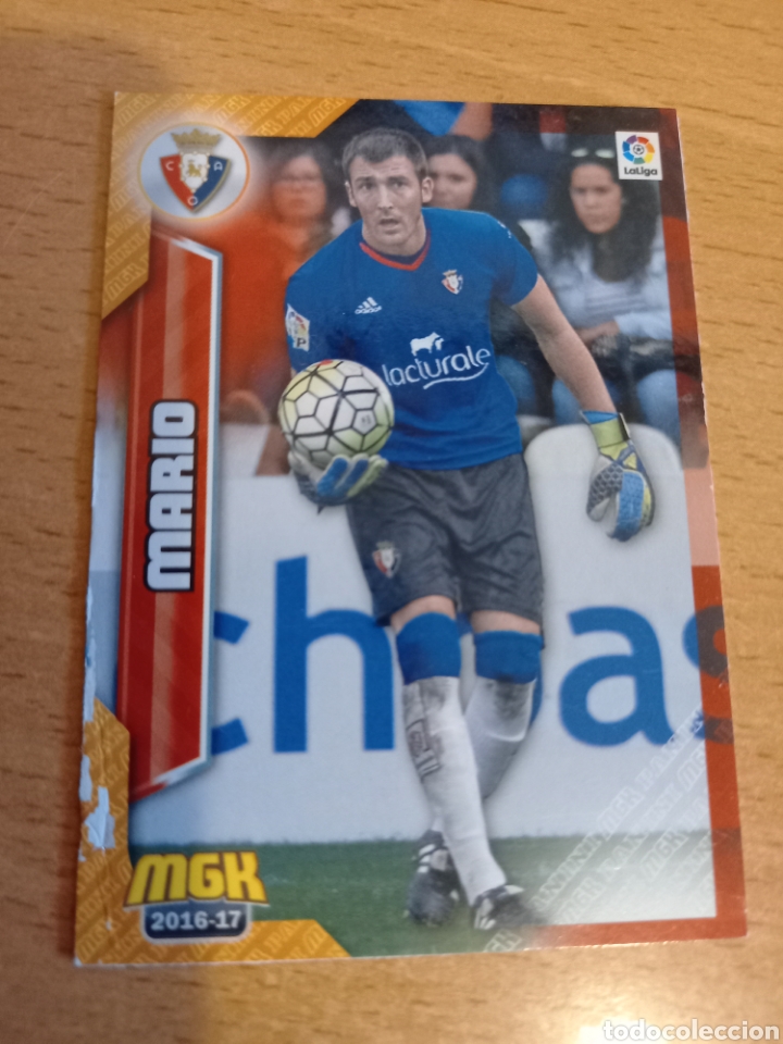 Fu&szlig;ball-Sticker: Panini megacracks 2016 2017 16 17 382 Mario Osasuna