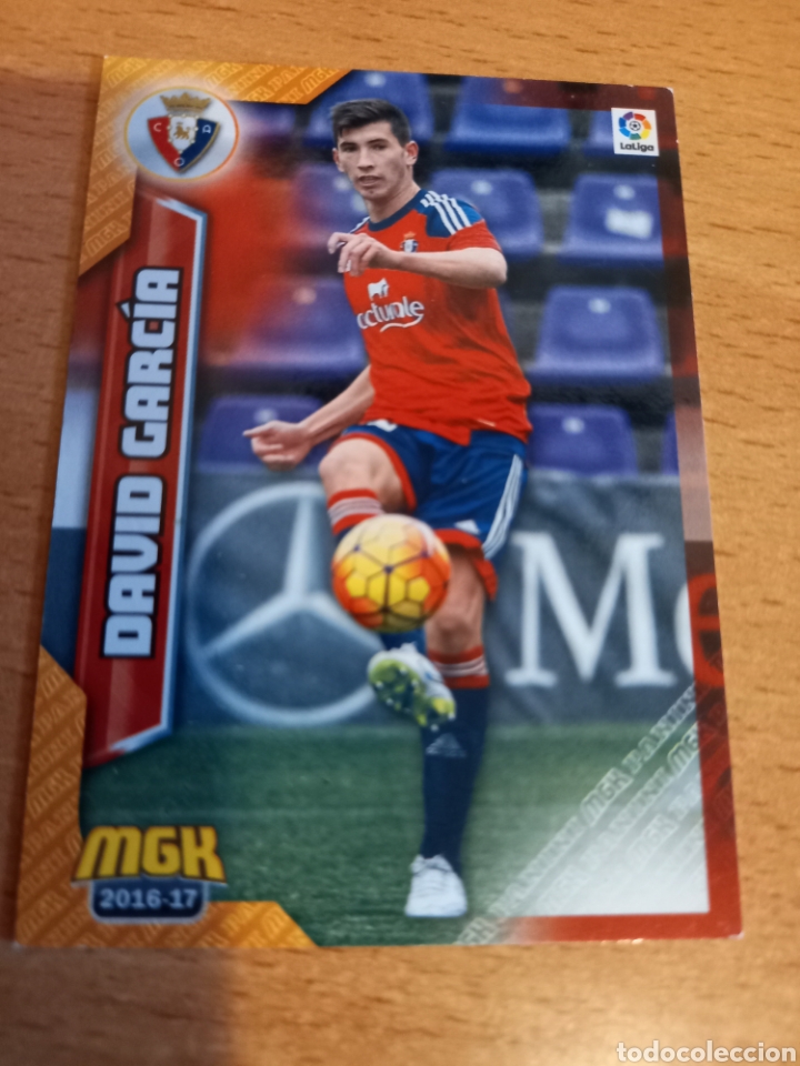 Fu&szlig;ball-Sticker: Panini megacracks 2016 2017 16 17 384 David Garc&iacute;a Osasuna