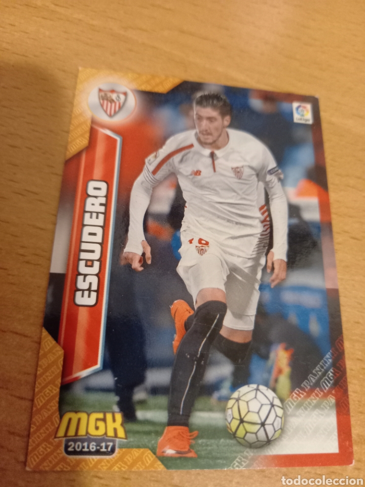 Cromos de F&uacute;tbol: Panini megacracks 2016 2017 16 17 443 Escudero Sevilla