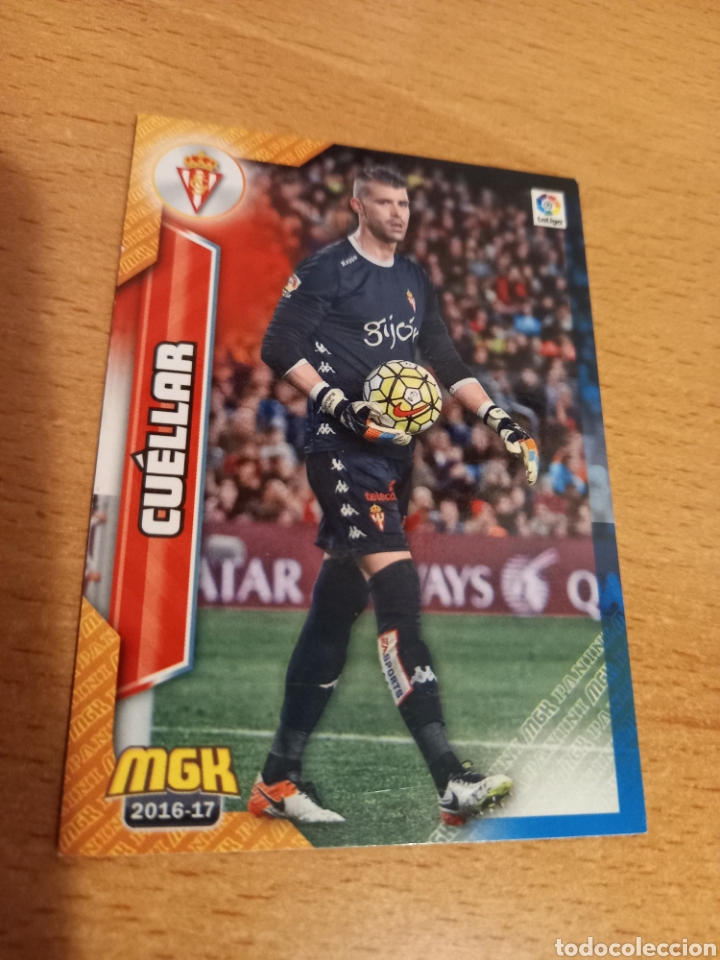 Fu&szlig;ball-Sticker: Panini megacracks 2016 2017 16 17 462 Cu&eacute;llar Sporting de Gij&oacute;n