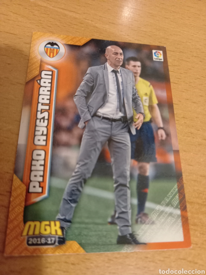 Figurine di Calcio: Panini megacracks 2016 2017 16 17 488 Pako Ayestaran Valencia